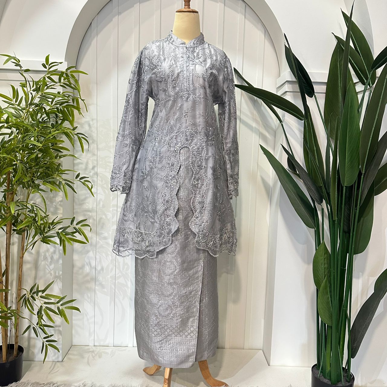 NIRMALA LUXE RAYA 2026 BAJU KURUNG KLASIK MANIK JAHIT EXCLUSIVE - Image 10