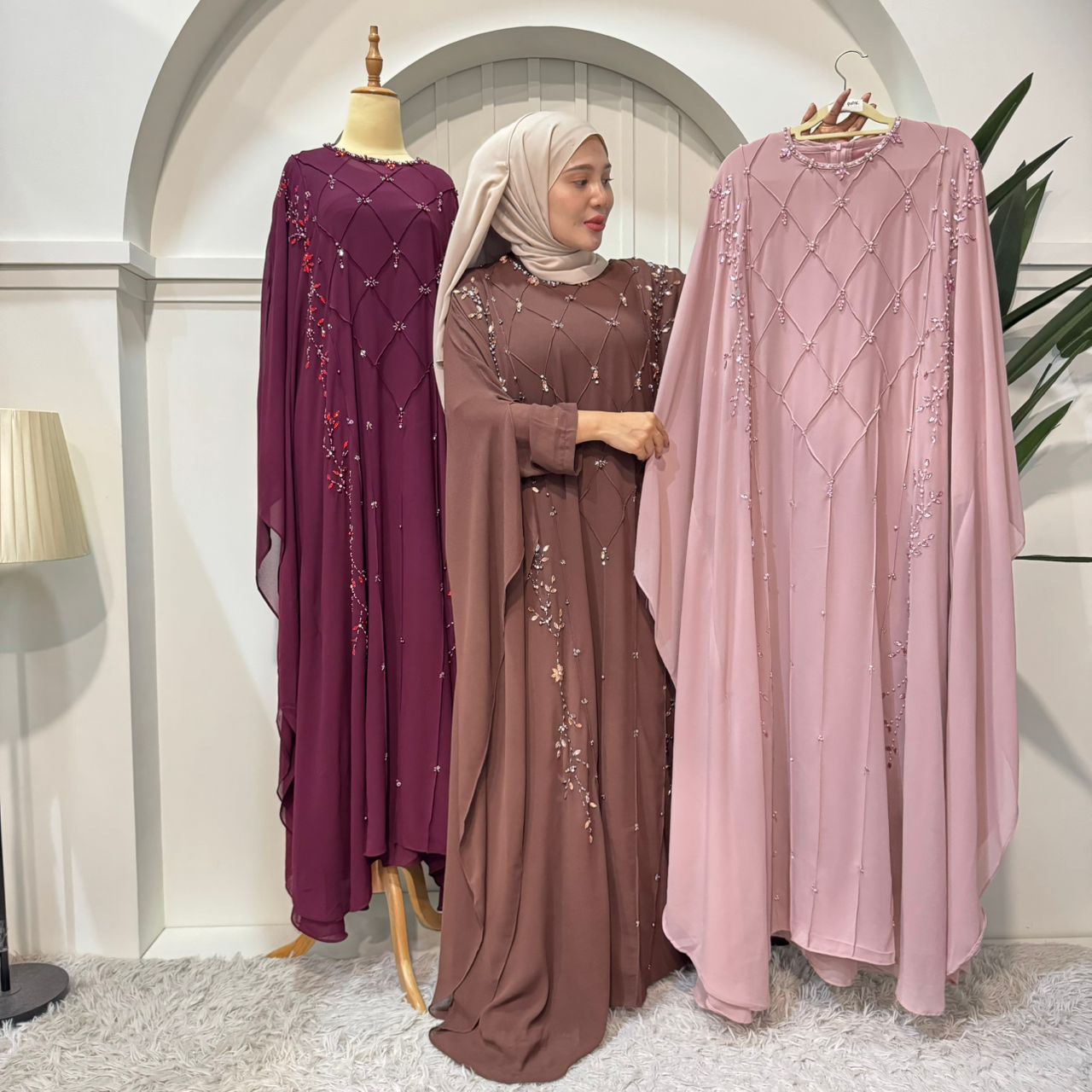 KAFTAN NUHA LUXE CHIFFON